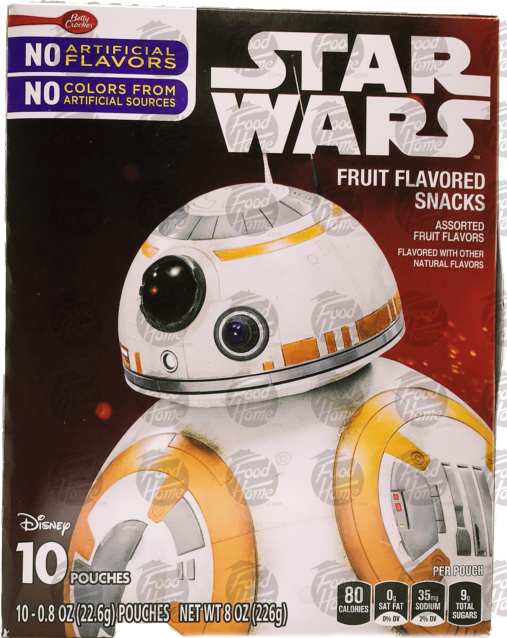 General Mills Star Wars star wars branded assorted fruit flavored snacks, 10 pk., box Full-Size Picture